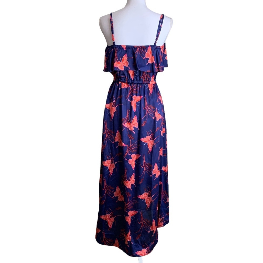 Express Ruffle Spaghetti strap With Butterfly Print Size XS - Picture 3 of 17